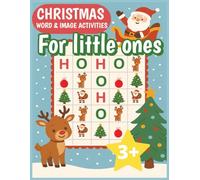 Kids Christmas activity book: 3+, Word Search, Image Search, Coloring