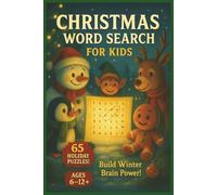 Kids Christmas Word Search: Celebrate the season with playful word challenges that brighten young minds.