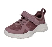 Kids Clarks Feather Ath Trainers Veganos Casual Unisex Navy Dusty Pink