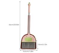 Kids Cleaning Set | Real Beech Wood Broom Mop Duster Brush Toy | Pretend Play Tools | Lightweight Grip For | Educational Housekeeping Toys | Age 3+ | Indoor Cleaning Role Plays