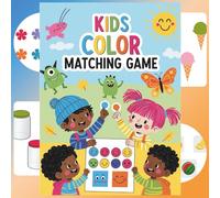 Kids Color Matching Game: Interactive Games for Kids Ages 2-5: Learn Basic Colors & Develop Hand-Eye Coordination