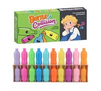 Kids Color Matching Toys, Color Sorting Board Game, Logical Thinking Puzzle, Colorful Drink Theme, Harmless Material, Early Learning for Travel Daycare School, Multicolor, 1 Piece