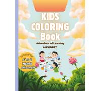 kids coloring book |Adventure of learning alphabets| 3 to 5 years kids