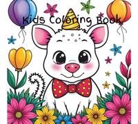 Kids Coloring Book by The Crayon Crew: Easy Animals, People, Toys, and Everyday Objects to Color and Enjoy | 50 Fun and Simple Images for Kids Ages 3 to 10