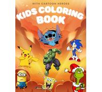 Kids Coloring Book - Cartoon Heroes