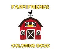 Kids Coloring Book: Farm Animals