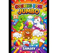 Kids Coloring Book - Jumbo