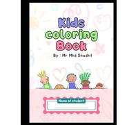 KIDS Coloring Book: Learn Letters & Fruits Through Coloring