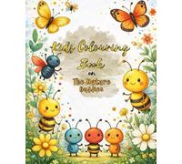 Kids Coloring Book on The Nature Buddies: Cute Farm Animals, Happy Bugs & Simple Designs for Little Artists | Ages 3-8