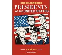 KIDS Coloring Book: Presidents of the United States | 4th of July independence day