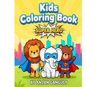 Kids Coloring Book - Super Hero