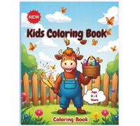 Kids Coloring Book: Toddler & Preschool Coloring Adventures Simple & Bold Lines for Kids 2-6 years.