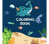 kids coloring Book: Underwater themed