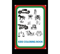 Kids coloring book: Vehicles coloring pages