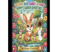 Kids coloring books: children rabbit colouring book