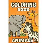 kids colouring book: colour the animals