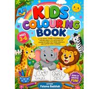 Kids Colouring Book: Fun and Easy Animal, Fruit & Vehicle Coloring Pages for Toddlers and Preschoolers | Simple Bold Designs for Boys and Girls