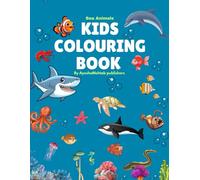 Kids colouring book: Sea animals