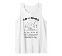 Kids Complaining in Another Country - Funny Travel Quote Camiseta sin Mangas