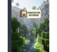 Kids Composition Notebook : 7.5 X 9.25 Wide Ruled - 110 Pages: Video Game Theme, For Writing, Great Gift, Gaming & School