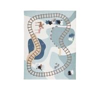 Kid's Concept Alfombra bosque Edvin 130x170 cm Verde