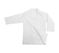 Kids Costume Lab Coat In White Suitable for Various Occasions Including School Performances In 1 Set