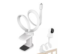 Kids Craddle Monitor Monte - Pantalla de monitor para niños | Montaje de la cuna ajustable de 360 grados | Puerta del monitor para estantes de cuna, soporte de estante versátil aguas arriba cámara