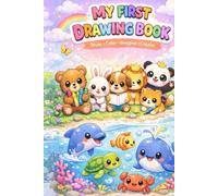 Kids Cute Drawing Book : Cute Land and Sea Animals | Book for Kids