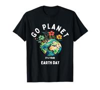 Kids Cute Earth Day Go Planet It's Your Earth Day Toddler Boy Camiseta