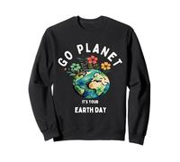 Kids Cute Earth Day Go Planet It's Your Earth Day Toddler Boy Sudadera