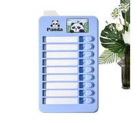 Kids Daily Checklist Board - Visual Routine Planner for Boys Girls | Magnetic Task Chart, Interactive Layout, Home Classroom Apartment Preschool Kindergarten Primary School Learning Organizer