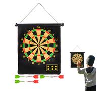 Kids Dart Board, Dart Board for Kids - Party Play Game Indoor Outdoor | Juego de Mesa de Dardos de Doble Cara magnético para niños Adultos de Interior y al Aire