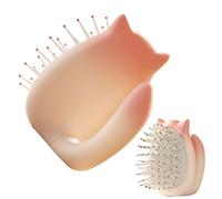 Kids Detangler Brush, Paddle Detangling Hairbrush, Air Cushion Comb, Anti-Static, Portable Scalp Massage Brush for Little Girls, Teens, Hair Care, 2.8x3.07x3.31 inches