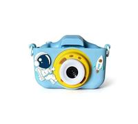 Kids Digital Camera with Front Rear Dual Lens Mini HD Outdoor Photo & Video Camera For Students Boys & Girls Toy (Blue Astronaut)