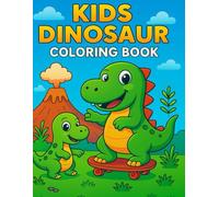 Kids Dinosaur Coloring Book