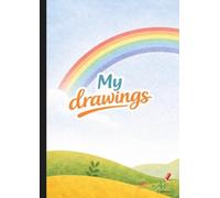 Kids drawing book A4 | Sketchbook | 100 Blank pages for drawing, coloring and creative fun: Perfect gift for boys and girls who love to draw