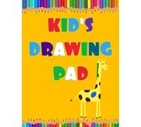Kid's Drawing Pad A4: Drawing Paper for Children | Thick Paper - Large Format Sketch Book for Kids 210 x 297mm