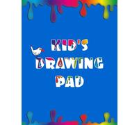 Kid's Drawing Pad A4: Drawing Paper for Children | Thick Paper - Large Format Sketch Book for Kids 210 x 297mm