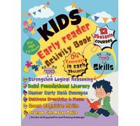 Kids early reader Activity Book for age 3 & above, Master Early Math Concepts, Develop Fine Motor Skills.: children's activity book, busy book that ... it combines many different activities.