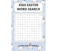Kids Easter Word Search Puzzle Book: A Screen-Free Easter Activity for Kids | 20 Fun Puzzles | 6 x 9 Inches