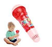 Kids Echo Micrófono - Retro Voice Amplificador de juguete para el desarrollo del habla | Toddler cantando micrófono con divertidos efectos de sonido, herramienta de comunicación temprana para gar
