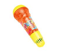 Kids Echo Microphone - Juguete de voz, micrófono retro de amplificación de voz, batería de juguete para niños, karaoke mágico con efecto de voz y sonidos de animales, divertido juguete de canto para