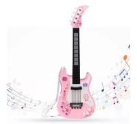 Kids Electric Guitar, Portable Electronic Guitar Musical Instrument Toy, Children Simulation Electronic Guitar Multi Modes Smart Guitar Toy Kids Musical Instrument for Beginner (C)