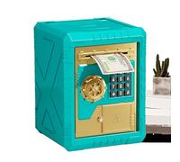 Kids Electronic MoneyBank - Savings Machine Box, Password Lock CoinBank, Long Lasting Secure Cash Storage | Fun Toy PiggyBank for Children Kids Savingcoins Real Money Educational Play Finance Lear