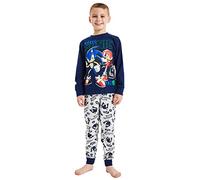 Kids Essentials Pijama Sonic the Hedgehog para niños, Sonic y nudillos, 9-10 Years