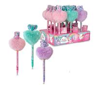 Kids Euroswan BOLIGRAFO Pompon Corazon con Topper 3D Sweet Dreams