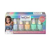 Kids Euroswan- Esmalte DE UÑAS Pack DE 5 Botes Colores Pastel Wow Generation, Multicolor (WOW00018)