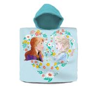 Kids Euroswan Poncho Toalla Algodón Frozen 120x60cm