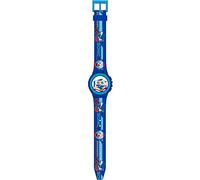 Sega Reloj digital infantil Kids Euroswan 21 cm Compatible con Sonic, correa de plástico ajustable