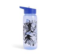 KIDS EUROSWAN SL Spiderman 843365 - Botella de agua a prueba de fugas con pajita